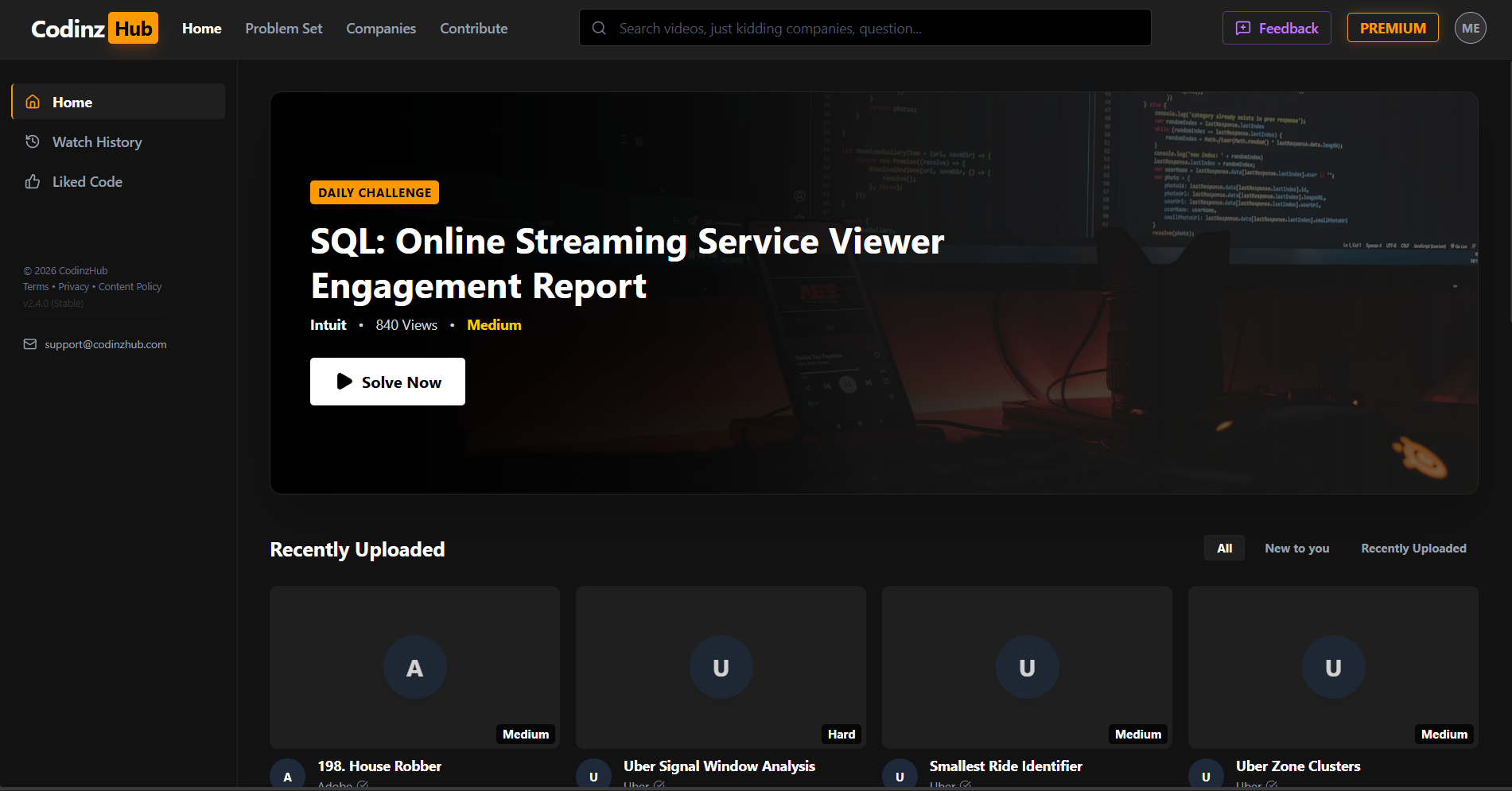 Codinzhub - Code Execution & Interview Prep Preview